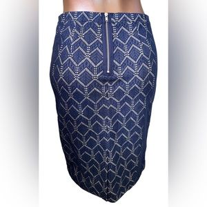 Nwot The Limited Lace Overlay Skirt